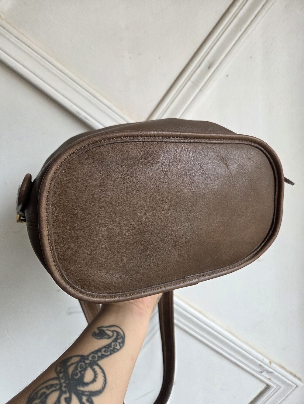 Vintage Coach Taupe Lulas Legacy 9952 🍂🤎 - Picture 5 of 16